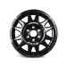 JANTE ALUMINIUM RENFORCE RAID EVO CORSE DAKAR SUPER ZERO 8.5x17" ET -12 NOIR BRILLANT