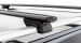 KIT 2 BARRES DE BENNE VORTEX NOIRES 1650MM ET PIEDS RHINO RACK SUR BARRES LONGITUDINALES D'ORIGINES POUR FORD RANGER WILDTRAK A PARTIR DE 2022