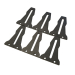 Alu-Cab Canopy Security window brackets (6x)