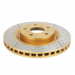 DISQUES ARRIERE PERCES RAINURES VENTILES DBA GOLD POUR TOYOTA HDJ80 A PARTIR DE 1993