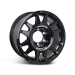 JANTE ALUMINIUM RENFORCE RAID EVO CORSE DAKAR ZERO 8x17" ET 0 NOIR BRILLANT POUR TOYOTA HZJ/FZJ/GRJ/VDJ71/76/78/79/105