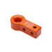 Carré d'attelage pour les cordes souples 7075 aluminium - Orange Prismatic