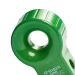 Carré d'attelage en aluminium 7075 Saber - Vert Prismatic & Manille souple 9K