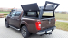 HARDTOP ALU CAB EXPLORER 3 POUR NISSAN NAVARA D40 DE 2005 A 2015 EXTRA CABINE - ALUMINIUM STRIE NOIR