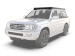 TOYOTA LAND CRUISER 100 SERIES SLIMSPORT RACK WIND FAIRING