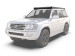 TOYOTA LAND CRUISER 100 SERIES SLIMSPORT RACK 40IN LIGHT BAR WIND FAIRING