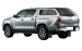 HARDTOP FB POUR TOYOTA HILUX REVO EXTRA CABINE A PARTIR DE 2016 AVEC VITRES NON PEINT