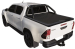 TONNEAU COVER ALUMINIUM NOIR V2 POUR TOYOTA HILUX REVO EXTRA CABINE A PARTIR DE 2016 - plaque centrale striée aluminium thermolaqué noir