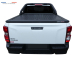 TONNEAU COVER ALUMINIUM NOIR V2 POUR ISUZU D-MAX DOUBLE CABINE A PARTIR DE 2020 - Plaque centrale striée aluminium thermolaquée noir