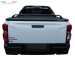 TONNEAU COVER ALUMINIUM NOIR V2 POUR ISUZU D-MAX DOUBLE CABINE A PARTIR DE 2020 - Plaque centrale striée aluminium thermolaquée noir