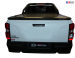 TONNEAU COVER ALUMINIUM NOIR V2 POUR ISUZU D-MAX EXTRA CABINE A PARTIR DE 2020 - plaque centrale striée aluminium thermolaquée noir