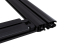 BARRES DE JONCTION RHINO RACK RECONN - DECK NS 500 MM NOIR