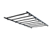 KIT GALERIE DE TOIT SLIMPRO VAN RACK POUR VOLKSWAGEN CRAFTER AVEC RAILS D'ORIGINE (L3H2/ MWB) (2017+)