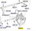 MOTEUR DE BLOCAGE DE DIFFERENTIEL CENTRAL POUR TOYOTA KDJ1150/155 EQUIPEMENTIER ORIGINE