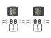 PHARE LED CUBE WL VX80-SP / 12V/24V / SPOT BEAM