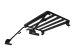KIT DEMI-GALERIE DE TOIT SLIMLINE II  FRONTRUNNER POUR JEEP GLADIATOR JT (2019+) COMPATIBLE CANOPY CAMPER