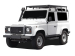 KIT DE GALERIE SLIMLINE II POUR LE LAND ROVER DEFENDER 90 (1983-2016) - DE FRONT RUNNER