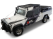 KIT GALERIE DE TOIT FRONT RUNNER SLIMLINE II 1560 X 1425 MM (PIEDS 250 MM) POUR LAND ROVER DEFENDER 110/130