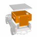 BASE MODULABLE SANS FENETRES DU ALU-CAB MODCAP POUR PICK UP DOUBLE CABINE