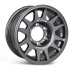 JANTE ALUMINIUM RENFORCE RAID EVO CORSE DAKAR ZERO 7x16" ET 0 GRIS ANTHRACITE POUR TOYOTA HDJ80 KZJ/KDJ90/95 ET HILUX