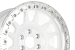 JANTE ALUMINIUM BEADLOCK FORGEE RAID EVO CORSE DAKAR 9x17" ET 0 BLANCHE POUR TOYOTA HILUX VIGO/REVO ET LAND CRUISER J120/150