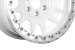 JANTE ALUMINIUM BEADLOCK FORGEE RAID EVO CORSE DAKAR 9x17" ET 0 BLANCHE POUR TOYOTA HILUX VIGO/REVO ET LAND CRUISER J120/150