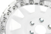 JANTE ALUMINIUM BEADLOCK FORGEE RAID EVO CORSE DAKAR 9x17" ET 0 BLANCHE POUR TOYOTA HILUX VIGO/REVO ET LAND CRUISER J120/150