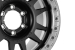 JANTE ALUMINIUM BEADLOCK FORGEE RAID EVO CORSE DAKAR 9x17" ET 0 NOIRE MAT POUR TOYOTA HILUX VIGO/REVO ET LAND CRUISER J120/150