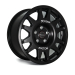 JANTE ALUMINIUM RENFORCE RAID EVO CORSE DAKAR ZERO 8x17" ET 10 NOIR MAT JEEP WRANGLER JK