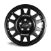 JANTE ALUMINIUM RENFORCE RAID EVO CORSE DAKAR ZERO 8x17" ET 10 NOIR MAT JEEP WRANGLER JK