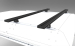 BARRES DE TOIT ALU CAB 1550 MM (X2) - NOIRES (VENDU SANS PIEDS)