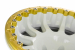 JANTE ALUMINIUM RENFORCÉE EVO CORSE ATLAS BL BLANC AVEC RING BEADLOCK CUIVRÉ 9x17"