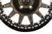 JANTE ALUMINIUM RENFORCÉE EVO CORSE ATLAS BL BRONZE MAT AVEC RING BEADLOCK CUIVRÉ 9x17"