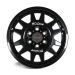 JANTE ALUMINIUM RENFORCE RAID EVO CORSE DAKAR ZERO 8x17" ET 0 NOIR BRILLANT POUR TOYOTA HILUX VIGO/REVO ET J120/150