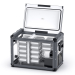 REFRIGERATEUR CONGELATEUR ICECO 45L DOUBLE COMPARTIMENTS GRIS