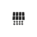 KIT DE BOULONNERIE POUR 4 PIEDS RECONN-DECK RHINORACK