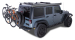PORTE VELO RHINO RACK SUR ROUE DE SECOURS ARRIERE