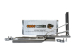 SUPPORT DE AUVENT LATERAL RABATTABLE AVEC VERIN D'ASSISTANCE CROC HINGE