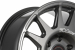 JANTE ALUMINIUM RENFORCE RAID EVO CORSE DAKAR ZERO 8.5x18" ET 45 GRIS ANTHRACITE