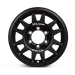JANTE ALUMINIUM RENFORCE RAID EVO CORSE DAKAR ZERO 7x15" ET 4 NOIR BRILLANT SSV POLARIS RZR