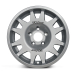 JANTE ALUMINIUM RENFORCE RAID EVO CORSE DAKAR ZERO 7x16" ET 20 SILVER POUR MERCEDES SPRINTER 4X4