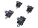 SYSTEME A ROULEAUX POUR GALERIE FRONTRUNNER (4 PIECES)
