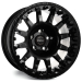 JANTE ATLAS NK NOIR BRILLANT 8x17" ET 25 POUR FORD RANGER ET RAPTOR