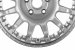 JANTE ATLAS NK SILVER 8x17" ET 25 POUR FORD RANGER ET RAPTOR