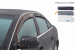DEFLECTEUR D'AIR NOIR VITRE AVANT POUR ISUZU D-MAX EXTRA CABINE A PARTIR DE 2019