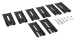 CALES DE REHAUSSE 24MM POUR BARRE HD RHINO RACK SUR PIEDS CXB