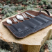 ETUI EN CUIR POUR JEU DE COUVERTS DE CAMPING PETROMAX POUR 1 PERSONNE