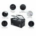 REFRIGERATEUR CONGELATEUR ICECO VL PRO 75L DOUBLE COMPARTIMENTS GRIS