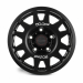JANTE ALUMINIUM RENFORCE RAID EVO CORSE DAKAR ZERO 8x16" ET 0 NOIR MAT POUR TOYOTA LAND CRUISER SERIE 7 1999+