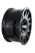 JANTE ALUMINIUM RENFORCE RAID EVO CORSE DAKAR ZERO 8x16" ET 0 NOIR BRILLANT POUR TOYOTA LAND CRUISER SERIE 7 1999+